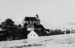 7-1940s Svatobor, kostel Nanebevzetí Panny Marie  